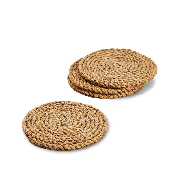 JUTE ROPE COASTERS