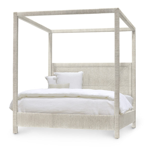 MOONRISE CANOPY BED WHITE SAND