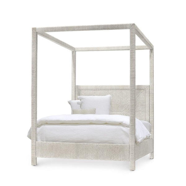 MOONRISE CANOPY BED WHITE SAND
