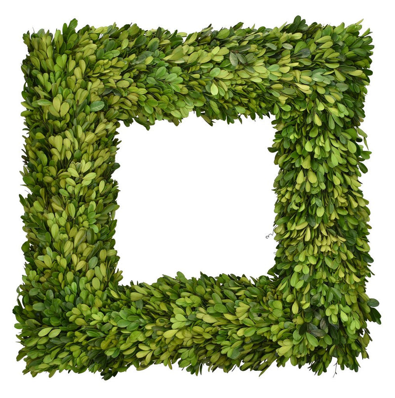 PRESERVED 20'' BOXWOOD WREATH