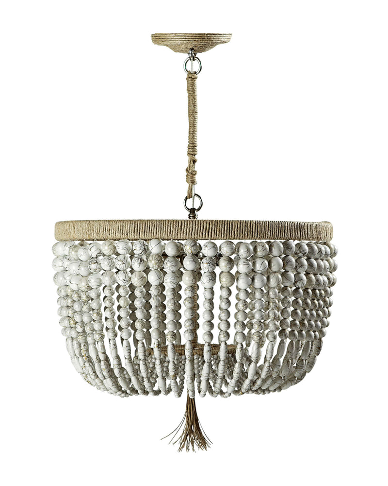 MALIBU CHANDELIER - WHITE