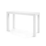 PARSONS CONSOLE TABLE WHITE