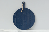 NAVY ROUND CHARCUTERIE BOARD MEDIUM