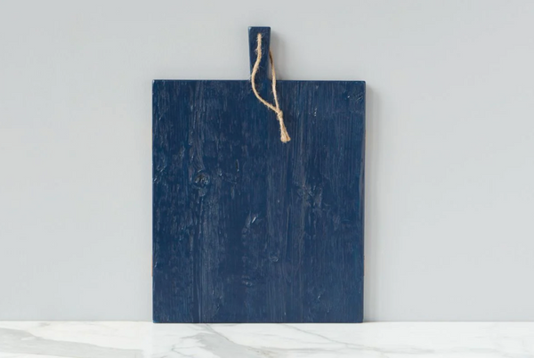 NAVY MEDIUM RECTANGLE CHARCUTERIE BOARD