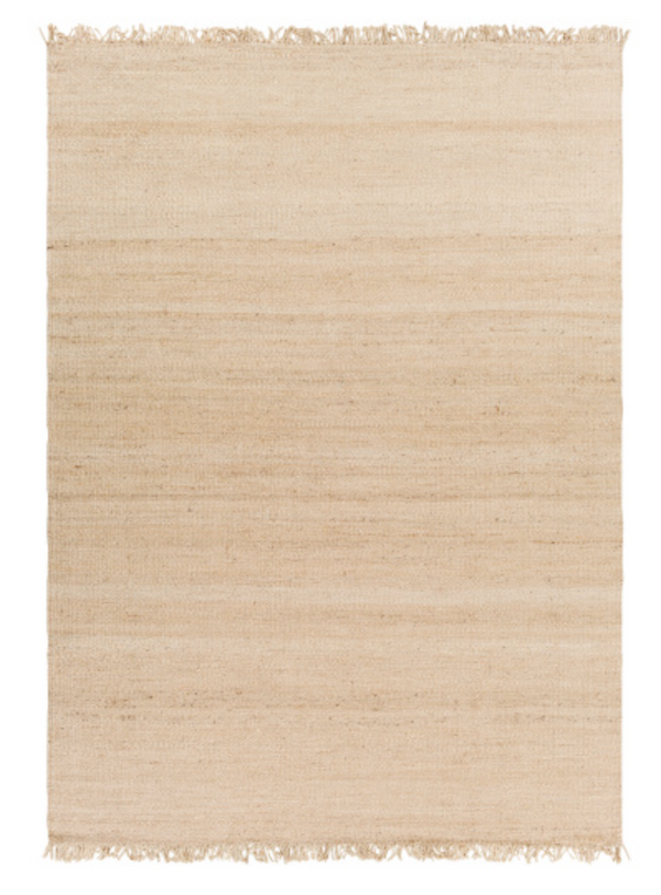 BLEACHED JUTE RUG