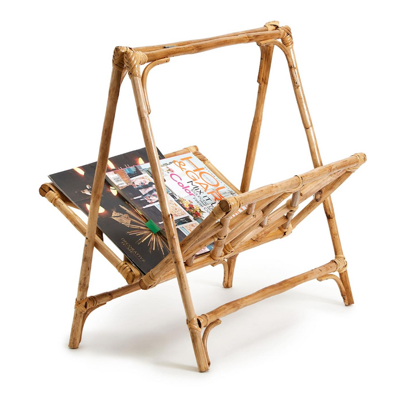 BAMBOO MAGAZINE RACK