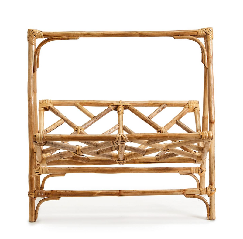 BAMBOO MAGAZINE RACK