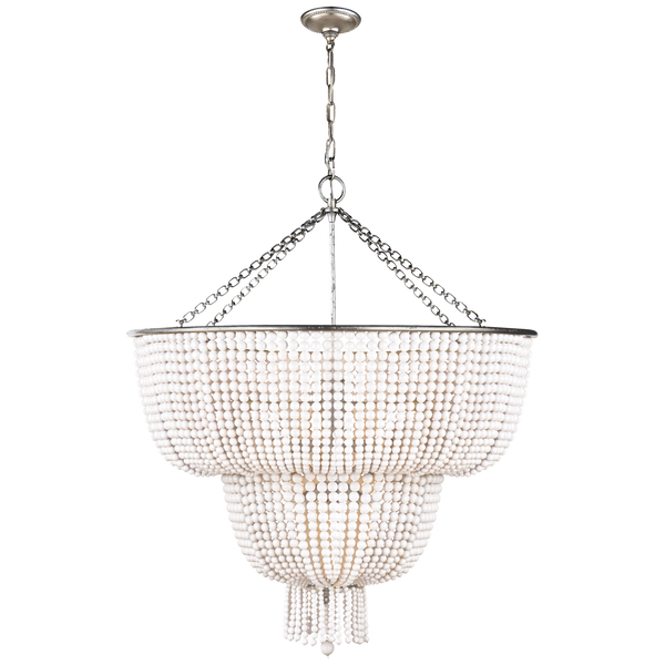 JACQUELINE SILVER CHANDELIER