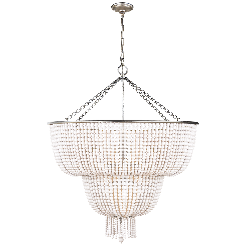 JACQUELINE SILVER CHANDELIER