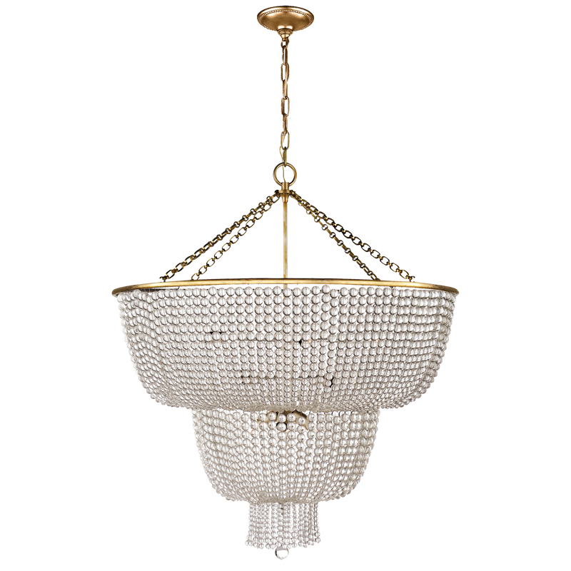 JACQUELINE BRASS CHANDELIER