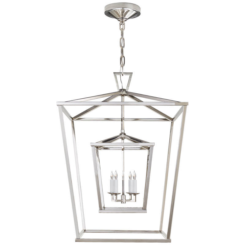 DARLANA DOUBLE CAGE LANTERN PN