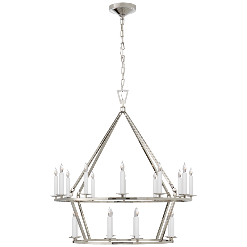 DARLANA TWO TIER CHANDELIER PN