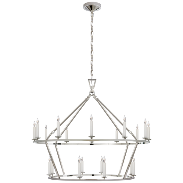 DARLANA TWO TIER CHANDELIER PN