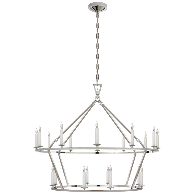 DARLANA TWO TIER CHANDELIER PN