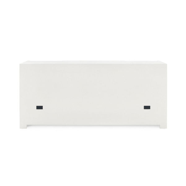 AUDREY 3-DRAWER 2-CABINET DRESSER WHITE