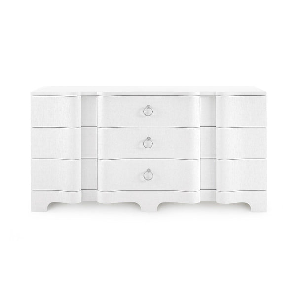 BARDOT 9-DRAWER DRESSER WHITE