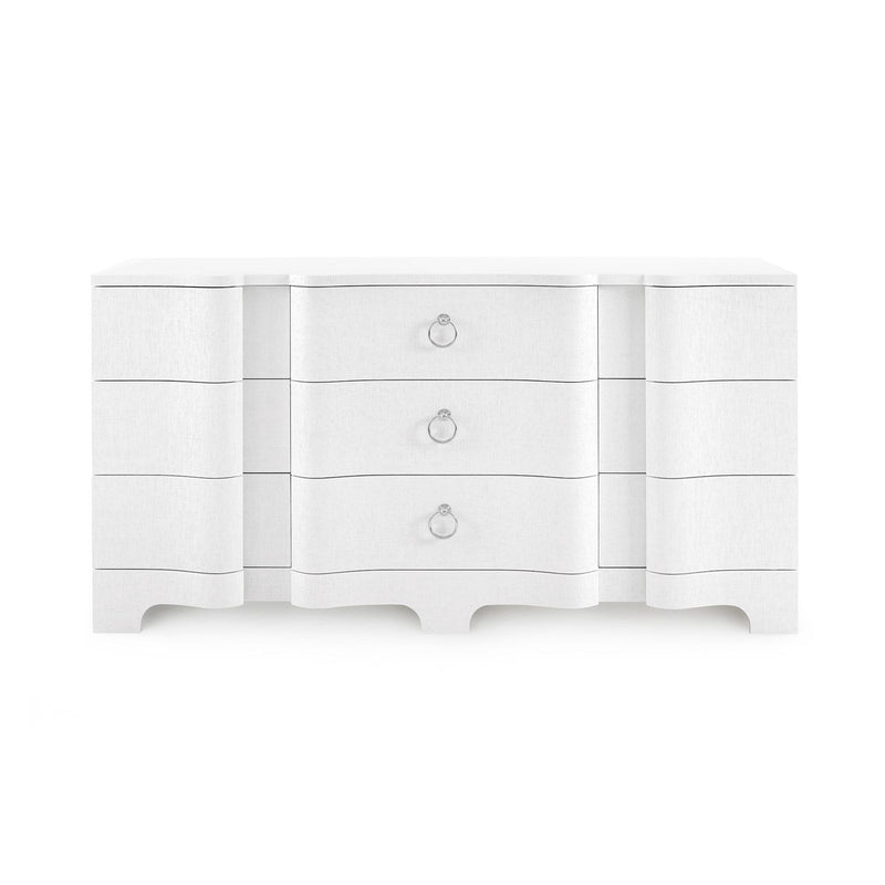 BARDOT 9-DRAWER DRESSER WHITE