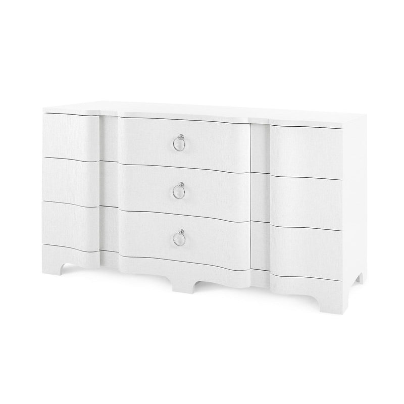 BARDOT 9-DRAWER DRESSER WHITE