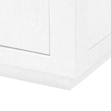 CAMILLA 2- DRAWER SIDE TABLE WHITE