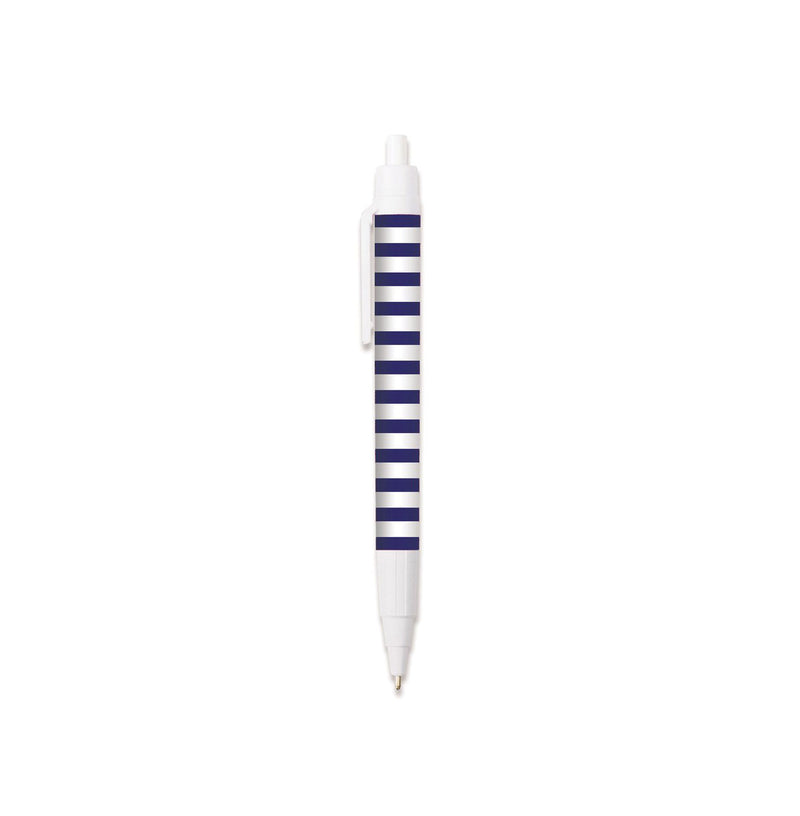 PREPPY STRIPED PEN NAVY