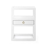 NEWPORT SIDE TABLE- WHITE