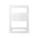 NEWPORT SIDE TABLE- WHITE