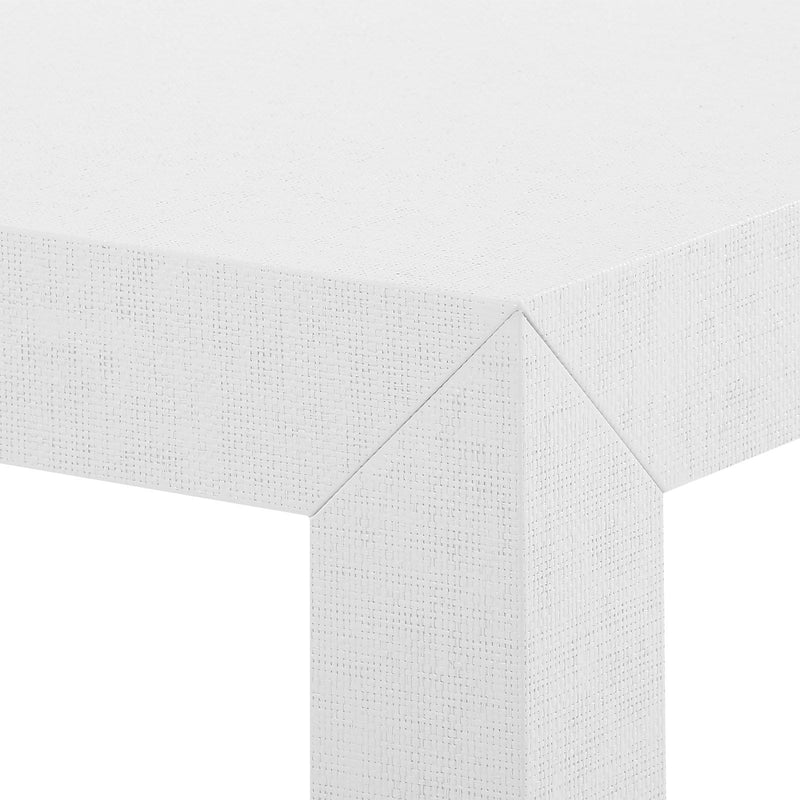 PARSONS SIDE TABLE WHITE